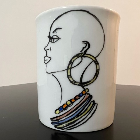 Mug Wanda en porcelaine